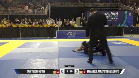 Emmanouil Panayiotis Patakioutis vs Evan Truong Huynh 2025 Pan Kids Jiu-Jitsu IBJJF Championship