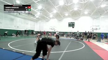 126 lbs Cons. Round 3 - David Golz, Trabuco Hills vs Joseph Gonzalez, Highland