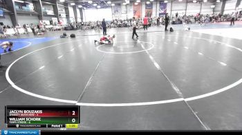 84 lbs Rd# 8- 12:30pm Saturday Final Pool - Jaclyn Bouzakis, Dynasty Death Row vs William Schork, Terps Xtreme