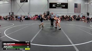 138 lbs Round 1 (8 Team) - Jesse Gatto, Clinic Wrestling vs Ben Whittaker, Scanlan WA