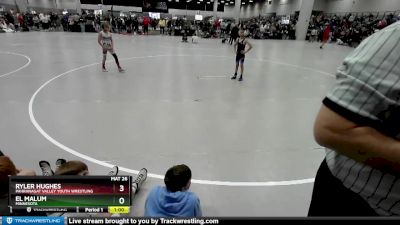 70 lbs Cons. Round 2 - El Malum, Minnesota vs Ryler Hughes, Pahranagat Valley Youth Wrestling