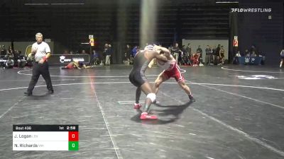 174 lbs Prelims - Jake Logan, Lehigh vs Neal Richards, Virginia Military Institute