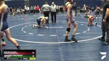 102 lbs Quarterfinal - Dylan Placca, Triumph Wrestling Club vs Kendrick Wolfgram, Pine Grove