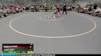 88 lbs Placement Matches (8 Team) - Kaison Schreier, Missouri vs Cason Craft, Oklahoma Red GR