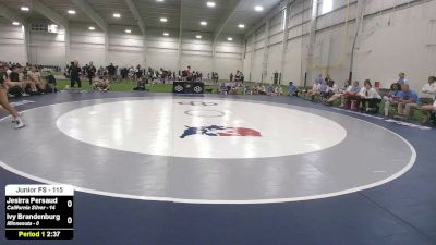 115 lbs Jesirra Persaud, California Silver vs Ivy Brandenburg, Minnesota