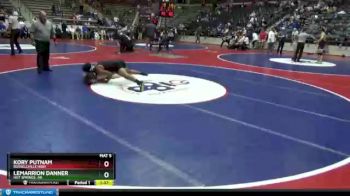 5A 182 lbs Champ. Round 1 - Kory Putnam, Russellville High vs Lemarrion Danner, Hot Springs, AR