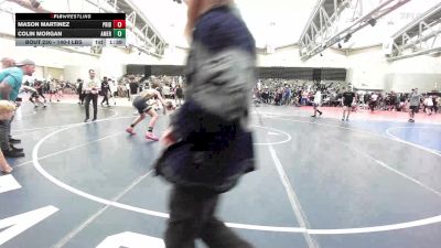 140-I lbs Round Of 16 - Mason Martinez, Pride WC vs Colin Morgan, American MMAW