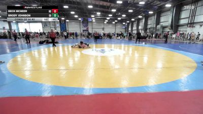 138 lbs Consi Of 64 #2 - Beck McNeer, NC vs Brody Johnson, GA