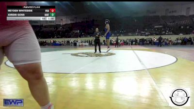 Consi Of 16 #1 - Heyden Whiteside, Piedmont vs Jordin Goss, Bartlesville JH
