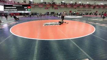 133 lbs Champ. Round 2 - Jordan Rasof, Wisconsin-Whitewater vs Dorian Hoffman, Baldwin Wallace