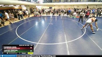 190 lbs Quarterfinal - Carter Percival, Davis Wrestling Club vs Cameron Himel, New Orleans Wrestling Club