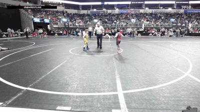 58 lbs Consi Of 8 #2 - Elijah Fay, Bulls WC vs Brian King, East Kansas Eagles