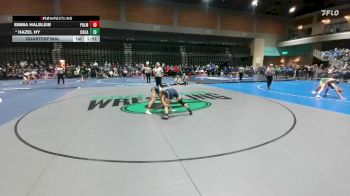 110 lbs Quarterfinal - Emma Halbleib, Lakeview vs Hazel Hy, Cosumnes Oaks