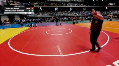 6A 175 lbs Quarterfinal - Saul Gutierrez, Langham Creek vs Dayne Garcia-Stormer, Round Rock