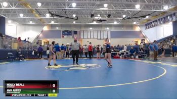 120 lbs Quarterfinal - Holly Beall, Saltillo vs Ava Ayers, Ocean Springs