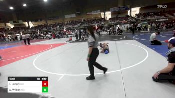 62 lbs Rr Rnd 1 - Demetrius Lopez, Brighton WC vs Weston Wilson, Kalispell WC