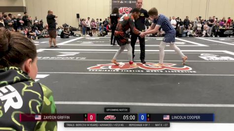 Zayden Griffin vs Lincoln Cooper 2025 ADCC Orlando Open/Youth Trials