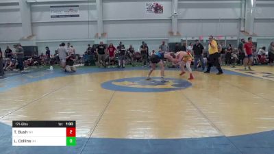 171-E lbs Consi Of 8 #1 - Trenton Bush, WV vs Levi Collins, OH