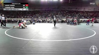 B3A-144 lbs Quarterfinal - Jagor Turner, Hinton vs Conner Hess, Salina