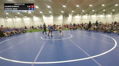 155 lbs Allison Garbacz, Illinois vs Christal Desir, Florida