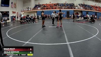 190 lbs Champ. Round 1 - Bailen Boutz, Archbishop Curley vs Nicolas Gonzalez, Georgetown Prep