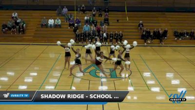Shadow Ridge - School Cheer [2021 VARSITY SONG/POM INT Day 1] 2021 USA Arizona Regional II