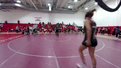 155 lbs Champ. Round 2 - Matilda Hruby, Brighton vs Aaliyah Debose, Smoky Hill