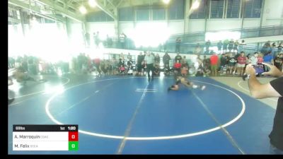 69 lbs Semifinal - Alexander Marroquin, Coachella Valley WC vs Masten Felix, Oceanside WC