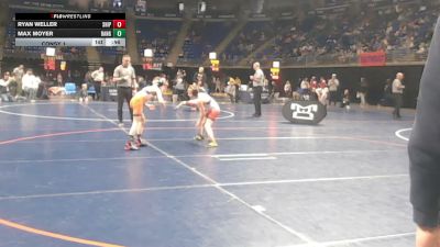 75 lbs Consy 1 - Ryan Weller, Shippensburg vs Max Moyer, Bangor