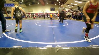 75 lbs 3rd Place - Creek Cassity, Barnsdall Youth Wrestling vs Bo Ely, Warner Eagles Youth Wrestling