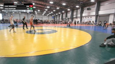 115 lbs Round 4 (2:15pm Saturday) - Cole Buffler, PA Gold vs Cale Wimberly, Backyard Brawlers