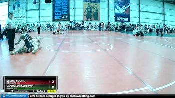 140 lbs Rd# 6- 9:00am Saturday Final Pool - Nicholas Barrett, PA Blue vs Chase Young, No Escape