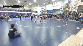 175 lbs Quarterfinal - Joshua Rojas, Caldwell vs Daniel Holman, Sandpoint