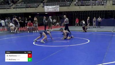 93 lbs Consi Of 8 #2 - Brooks Matthews, Martinsburg, PA vs Tanner McElravy, Tyrone, PA