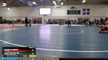 141 lbs Cons. Round 2 - Christian Keller, Nebraska Wesleyan vs Austin Gabbert, Augsburg