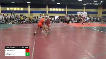 Match - David Lopez, Pounders WC vs Austin Saylor, NB Elite