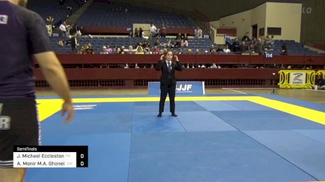 Joshua Michael Eccleston vs Ahmed Monir M.A. Ghoneim 2024 Pan IBJJF Jiu-Jitsu No-Gi Championship