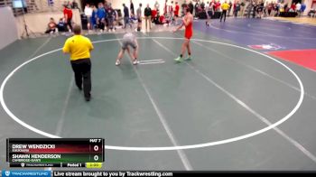 182 lbs Champ. Round 1 - Drew Wendzicki, Kaukauna vs Shawn Henderson, Cambridge-Isanti