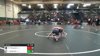 184 lbs Prelims - Nate Panagakis, Newman-Wichita vs Jay Westcott, Chadron