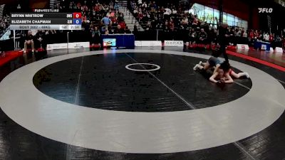 49kg Champ. Round 1 - Brynn Whitrow, Strathcona Wrestling Club vs Elizabeth Chapman, Saskatoon Junior Huskies