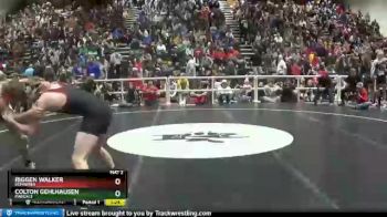 145 lbs Semifinal - Riggen Walker, Kemmerer vs Colton Gehlhausen, Pinedale