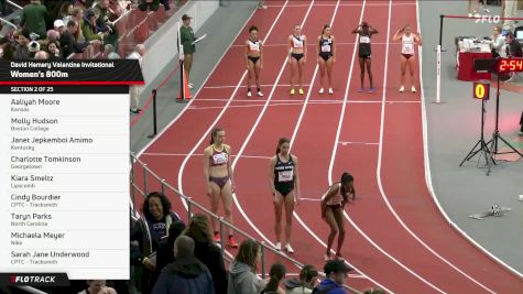 Women's 800m, Prelims 2