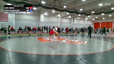138 lbs Champ. Round 1 - Siena Palmisciano, Baldwin Wallace vs Abby Green, Otterbein