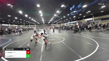 106 lbs Round Of 64 - Jayden Yazzie, Vanguard WC vs Lukas Lucent, PQ Pinners