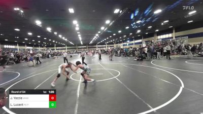 106 lbs Round Of 64 - Jayden Yazzie, Vanguard WC vs Lukas Lucent, PQ Pinners