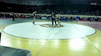 143 lbs Consi Of 8 #1 - Hunter Huggins, Mustang Middle School vs Robert Reynolds, Stillwater