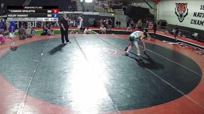 150 lbs Cons. Quarters - Conner Spaletta, Idaho vs Kelby Harvey, Idaho