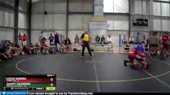 220 lbs Quarterfinals (8 Team) - Sammy Saunders, Indiana Outlaws 1 vs Lucas Guerra, Lowell WC
