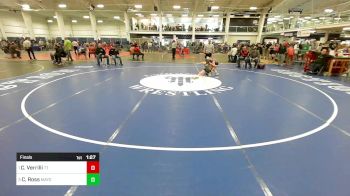 105 lbs Final - Cecilia Verrilli, Team Tugman vs Chloe Ross, Mayo Quanchi WC