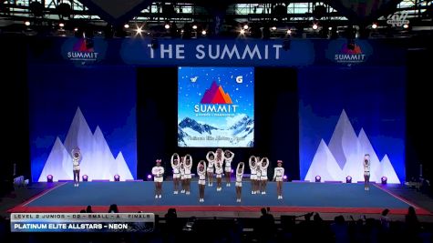 Platinum Elite Allstars - Neon [2026 L2 Junior - D2 - Small - A Finals] 2026 The D2 Summit